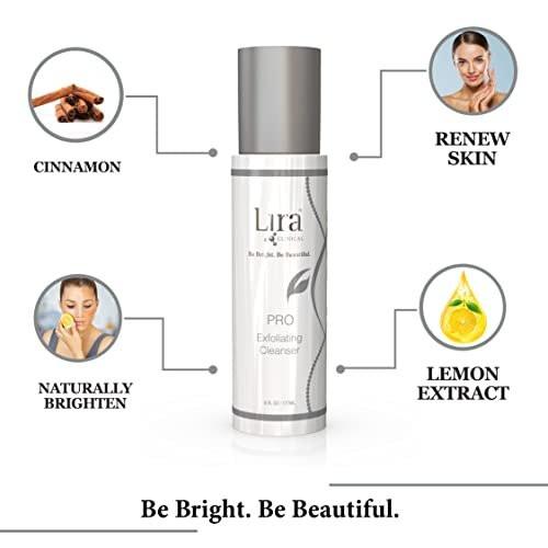 Lira Clinical PRO Exfoliating Cleanser mit Salicylsäure – für zu Akne neigende oder alternde Haut (177 ml)