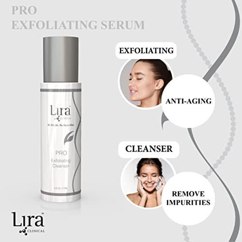 Lira Clinical PRO Exfoliating Cleanser mit Salicylsäure – für zu Akne neigende oder alternde Haut (177 ml)