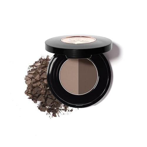 Anastasia Beverly Hills Brow Powder Duo – Dark Brown – Langanhaltendes Augenbrauenpuder für präzise Definition