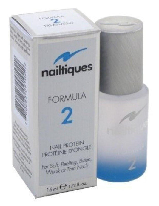 Nailtiques Formula 2 Protein Nagelpflege, 0,5 oz (3er-Pack) – Klar