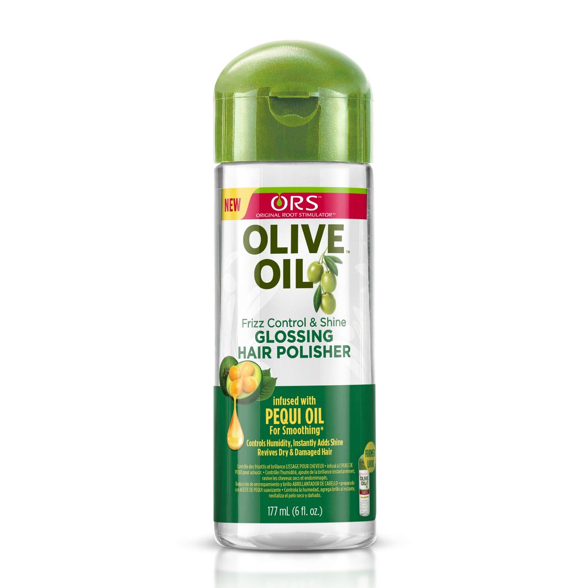 ORS Olive Oil Frizz Control & Shine Glossing Polisher – 3er Pack (177 ml x 3) – Glanz und Frizz-Kontrolle für geschmeidiges Haar