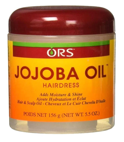 ORS Jojobaöl 5,5 Unzen (162 ml) (3er-Pack) – Reines Haaröl für Feuchtigkeit und Glanz