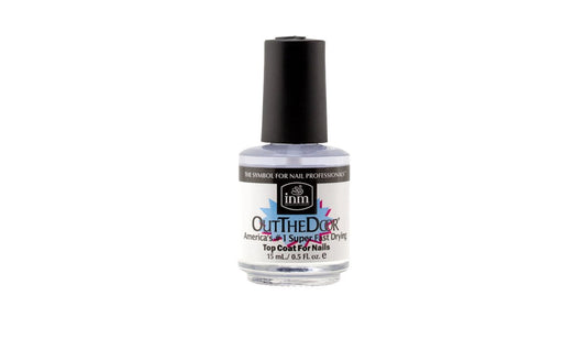 Infun Out The Door Fast Dry Überlack 0,5 oz (3er Pack) – Subtiler Blauton