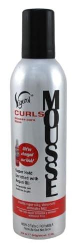 Vigorol Mousse Curls 12oz (3er Pack) – Definition und Pflege für Locken