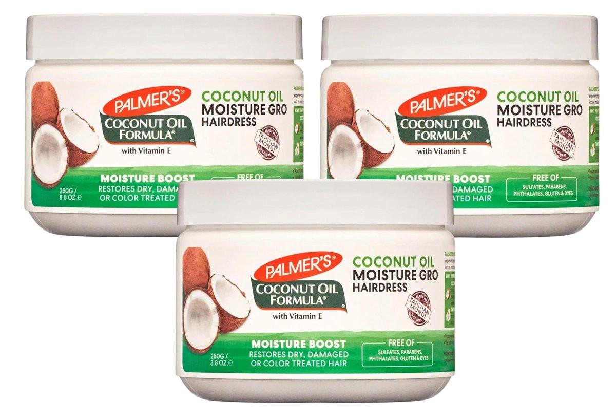 Palmer's Coconut Oil Formula Moisture Gro Hairdress – 3er Pack mit 8,8 Unzen