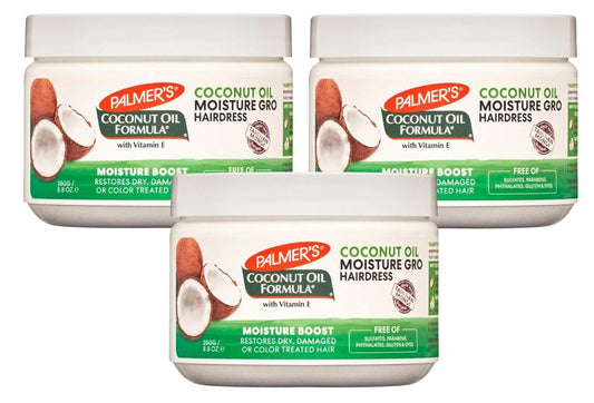 Palmer's Coconut Oil Formula Moisture Gro Hairdress – 3er Pack mit 8,8 Unzen