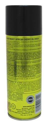 Black Magic Oil Sheen Cherry 10,5 oz (3er Pack) – Pflegender Glanzspray für gesundes Haar