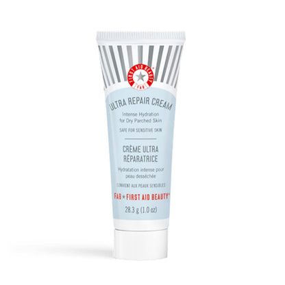 First Aid Beauty Ultra Repair Cream – Intensive Feuchtigkeitscreme für Gesicht & Körper – Mit Haferkolloid zur Stärkung der Hautbarriere – Hilft bei Ekzemen – 28 g