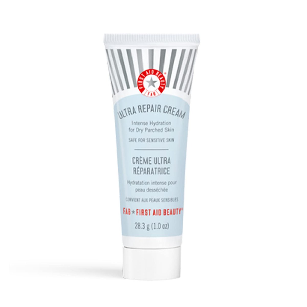 First Aid Beauty Ultra Repair Cream – Intensive Feuchtigkeitscreme für Gesicht & Körper – Mit Haferkolloid zur Stärkung der Hautbarriere – Hilft bei Ekzemen – 28 g