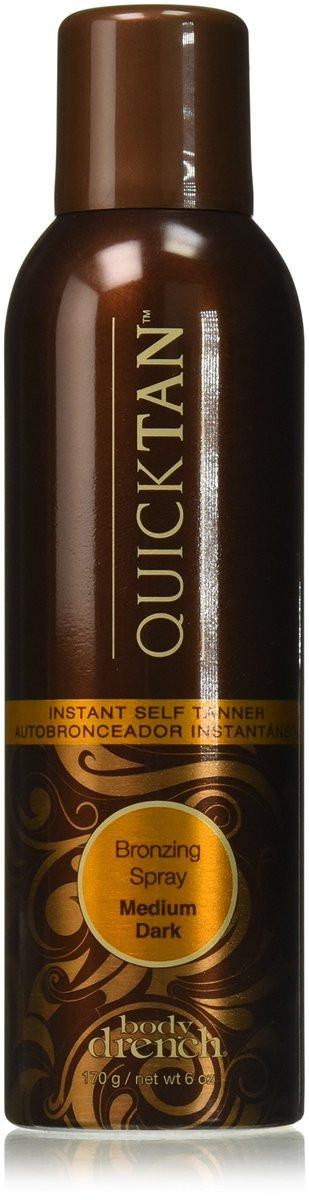 Body Drench Quick Tan Instant Selbstbräunungsspray, Mittel Dunkel, 6 oz (3er-Pack)