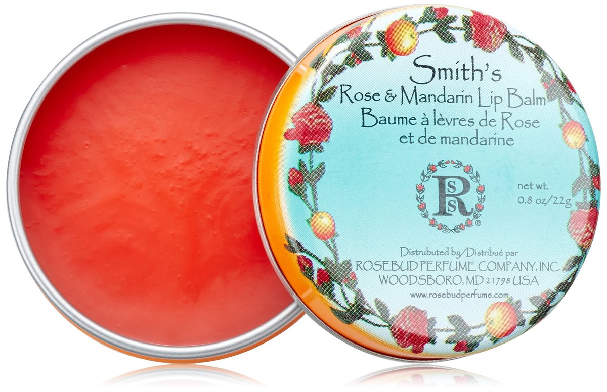 Rosebud Perfume Co. Rosen- und Mandarinen-Lippenbalsam Dose - 22,7 g