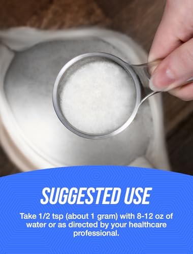 BulkSupplements.com Magnesiumhydroxid-Pulver – Nahrungsergänzungsmittel in Lebensmittelqualität, glutenfrei, 1 g pro Portion, 500 g (1,1 lb) (1er-Pack)