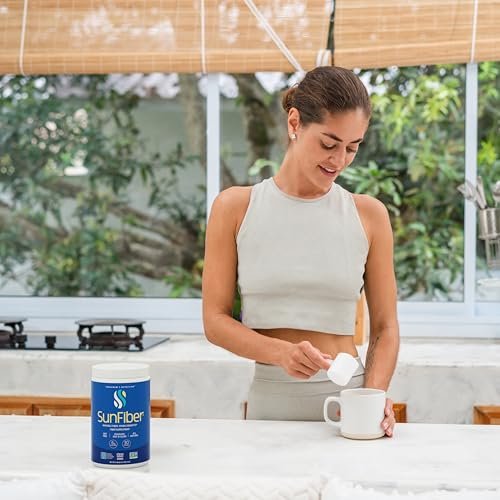 Tomorrow's Nutrition Sunfiber – Präbiotischer Ballaststoff für die Verdauungsgesundheit, GLP-1-freundlich, Low FODMAP, glutenfrei, ungesüßt, 30 Portionen