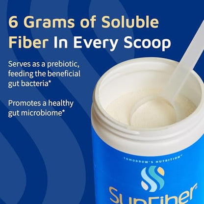 Tomorrow's Nutrition Sunfiber – Präbiotischer Ballaststoff für die Verdauungsgesundheit, GLP-1-freundlich, Low FODMAP, glutenfrei, ungesüßt, 30 Portionen
