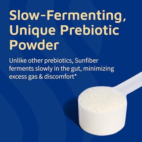 Tomorrow's Nutrition Sunfiber – Präbiotischer Ballaststoff für die Verdauungsgesundheit, GLP-1-freundlich, Low FODMAP, glutenfrei, ungesüßt, 30 Portionen