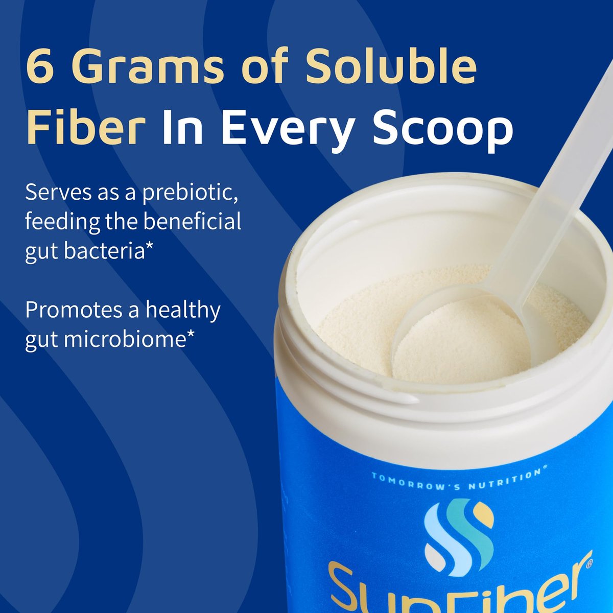 Tomorrow's Nutrition Sunfiber – Präbiotischer Ballaststoff für die Verdauungsgesundheit, GLP-1-freundlich, Low FODMAP, glutenfrei, ungesüßt, 30 Portionen