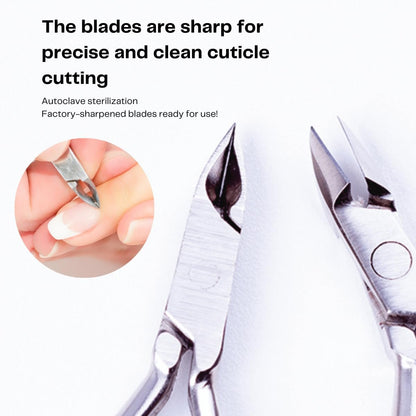 Mundial 522-AP Cuticle Nipper Super Sharp – Professionelle Nagelhautzange für Maniküre und Pediküre, Kohlenstoffstahl mit langlebiger Feder, inkl. Spitzenschutz