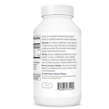 21st Century Calcium 500 Plus Extra D Caplets, 400 Stück – Hochdosiertes Calcium & Vitamin D3 für starke Knochen