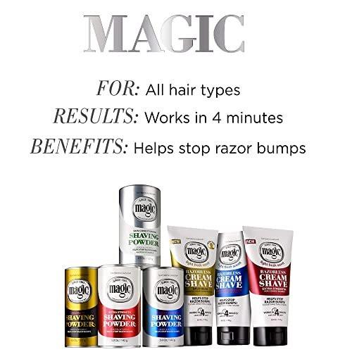Magic Skin Conditioning Shaving Powder 4.5 oz (4er-Pack) – Sanfte Rasur für empfindliche Haut