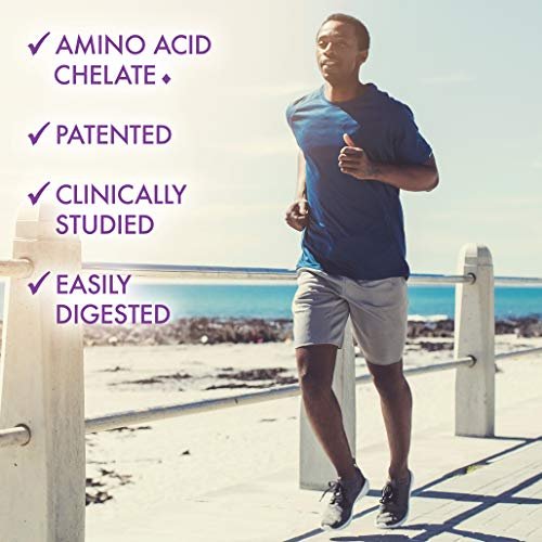 Bluebonnet Nutrition Albion Gepufferte Chelat-Magnesium 200 mg - 60 vegane Kapseln, Stressabbau, Nicht-GVO, Glutenfrei, Sojafrei, Milchfrei, Koscher