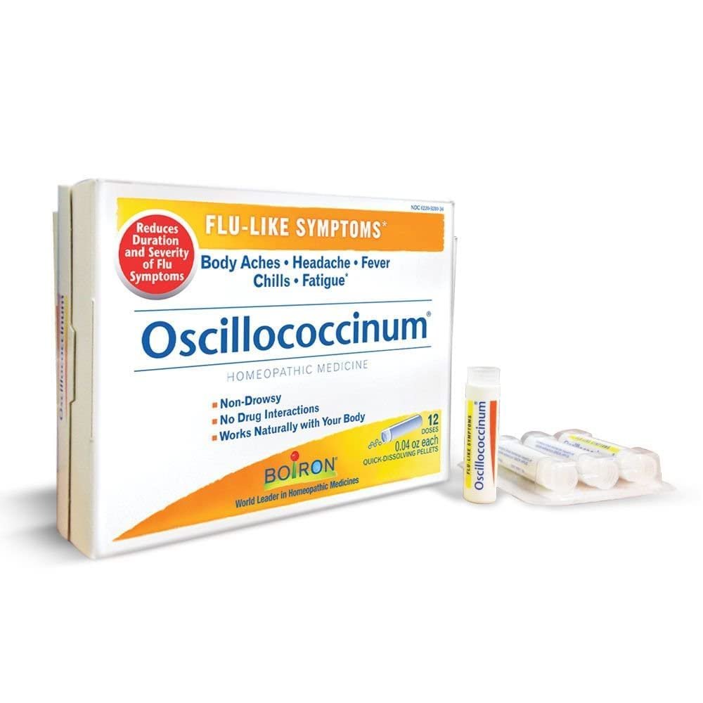 Boiron Oscillococcinum 12 Dosen – Homöopathisches Mittel gegen grippeähnliche Symptome
