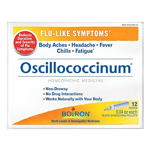 Boiron Oscillococcinum 12 Dosen – Homöopathisches Mittel gegen grippeähnliche Symptome