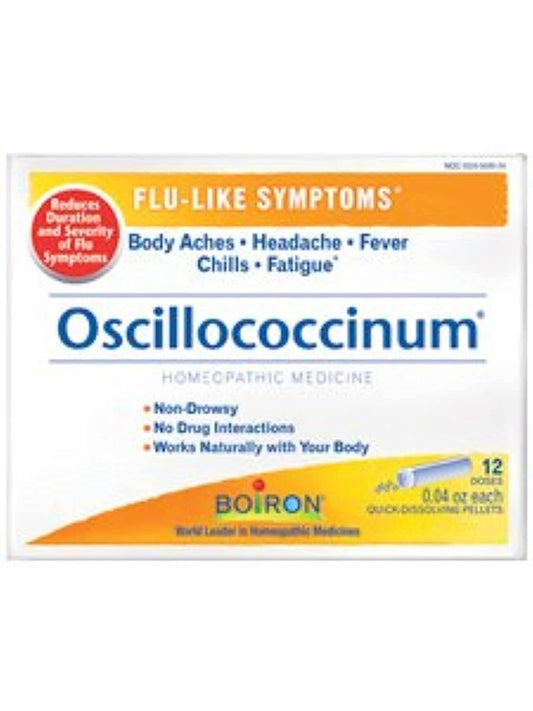 Boiron Oscillococcinum 12 Dosen – Homöopathisches Mittel gegen grippeähnliche Symptome