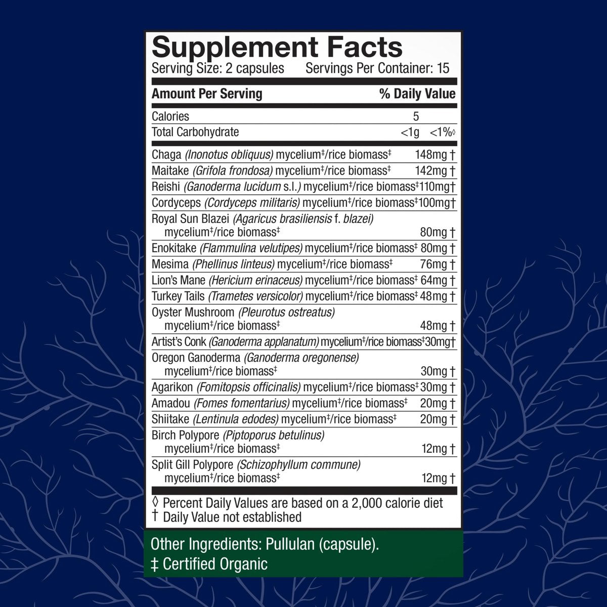 Host Defense MyCommunity Kapseln - 17 Pilzsorten Mischung zur Immununterstützung - Pflanzliches Nahrungsergänzungsmittel mit Löwenmähne, Reishi, Chaga, Cordyceps, Truthahnschwanz & mehr - 30 Kapseln (15 Portionen)