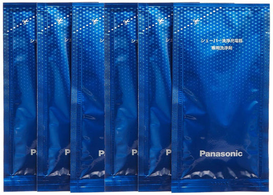 Panasonic LAMDASH Rasierer Reinigungsset – 6 Reinigungsmittel (Japan Import)
