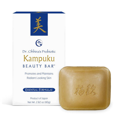 DR. OHHIRA'S PROBIOTICS Kampuku Beauty Bar, 2er-Pack – Probiotische Seife für gesunde Haut