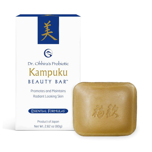 DR. OHHIRA'S PROBIOTICS Kampuku Beauty Bar, 2er-Pack – Probiotische Seife für gesunde Haut