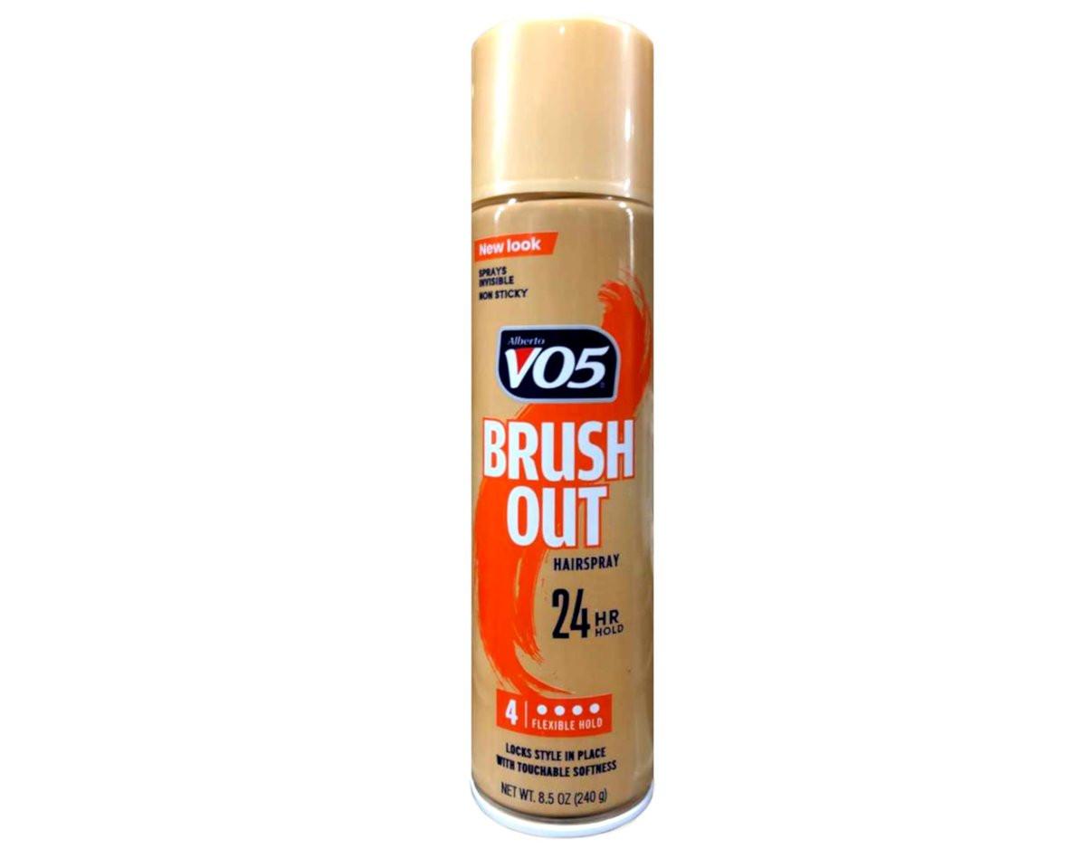 VO5 Brush Out Level 4 Haarspray Aerosol 8,5 Unzen (3er-Pack) – Starker Halt, leicht auszubürsten