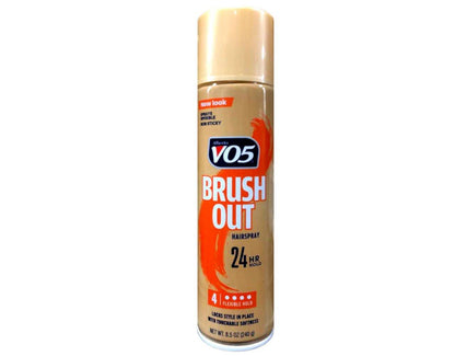 VO5 Brush Out Level 4 Haarspray Aerosol 8,5 Unzen (3er-Pack) – Starker Halt, leicht auszubürsten