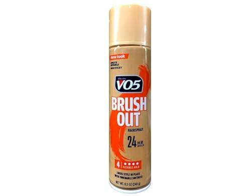 VO5 Brush Out Level 4 Haarspray Aerosol 8,5 Unzen (3er-Pack) – Starker Halt, leicht auszubürsten