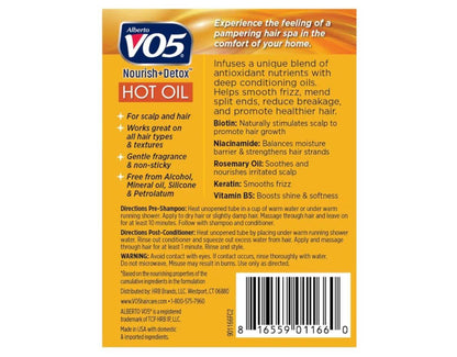 Alberto VO5 Hot Oil Therapie Behandlung 2er-Pack 0,5 Unze (14ml) (6er-Pack)