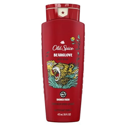 Old Spice Wild Bearglove Duschgel für Männer, 473 ml