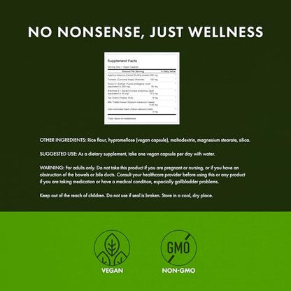 Swanson Uric Acid Cleanse – Natürliche Unterstützung für die Nieren mit 7 Kräutern (60 Veggie-Kapseln)