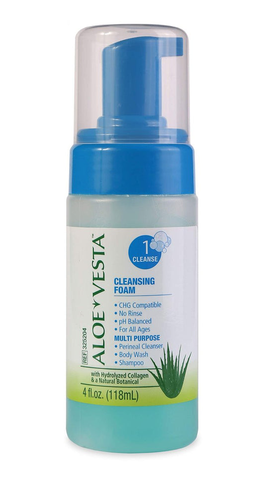 ALOE VESTA Aloe Vesta Reinigungsschaum 4 oz – Sanfte Hautreinigung von ConvaTec