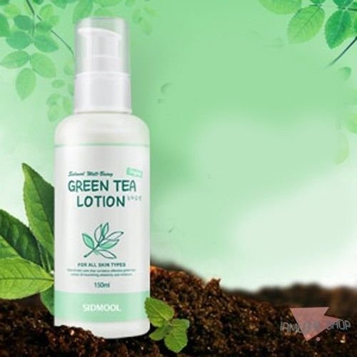 Sidmool Grüner Tee Lotion – 150 ml Feuchtigkeitspflege für die Haut