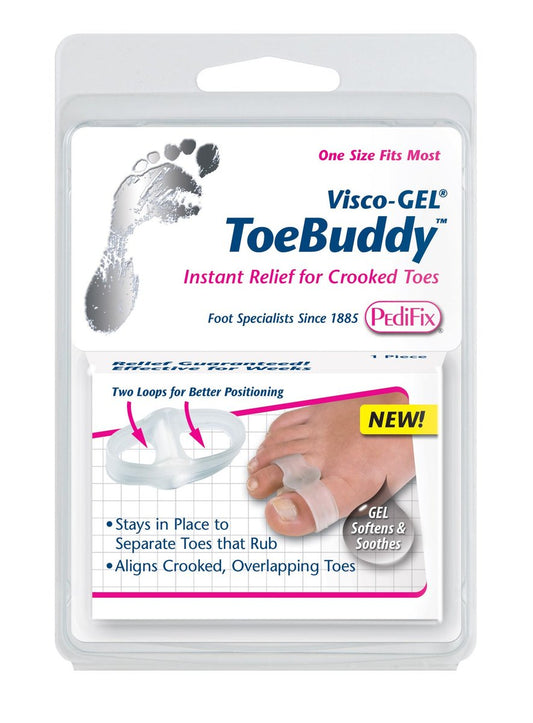 Visco-GEL ToeBuddy – Zehenspreizer aus Gel, Einheitsgröße