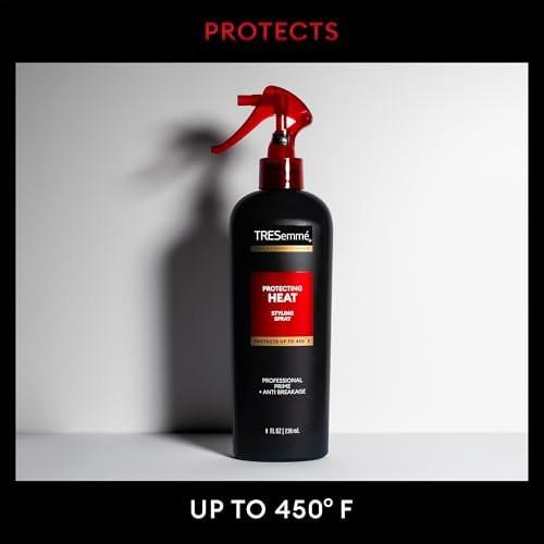 TRESemmé Hitzeschutzspray mit Keratin – 3er-Pack + Extra-Stark Haarspray für thermischen Schutz und Frizz-Kontrolle