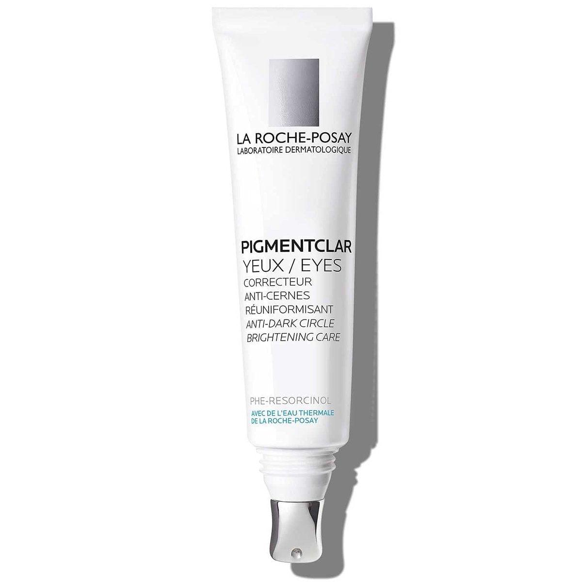 La Roche-Posay Pigmentclar Augencreme gegen dunkle Augenringe mit Koffein – Aufhellende Pflege für die Augenpartie