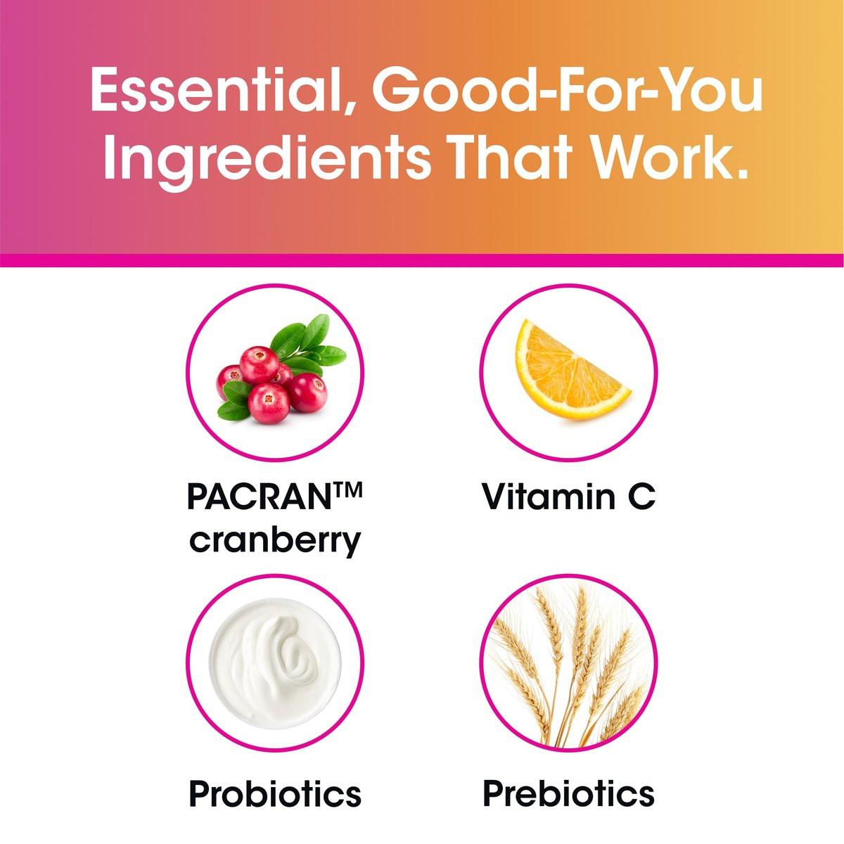 vH essentials Probiotika mit Präbiotika und Cranberry für die weibliche Gesundheit - 60 Kapseln