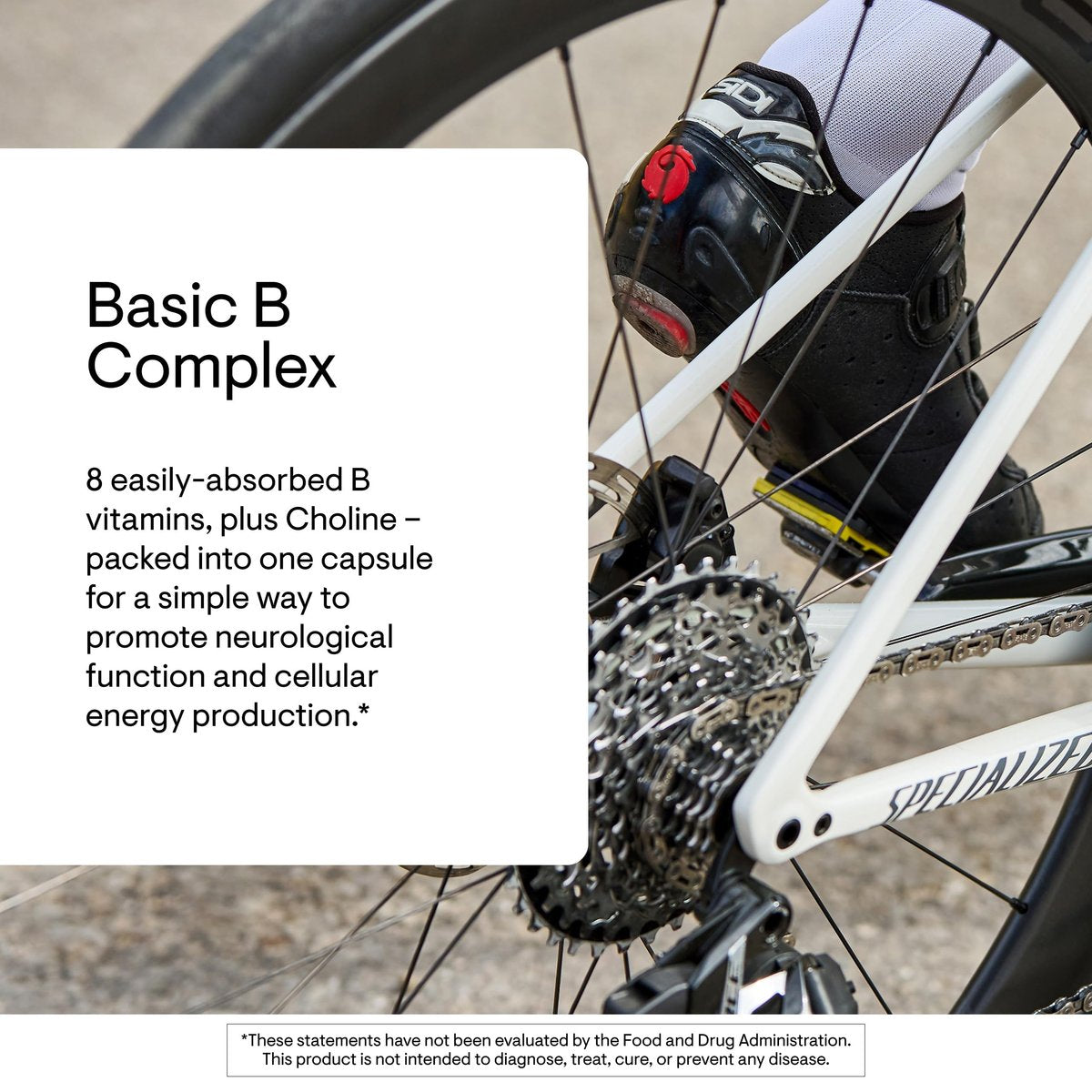 THORNE Basic B-Complex – Vitamin-B-Komplex mit Cholin für Zellenergie, Gehirnfunktion und Blutbildung – 60 Kapseln