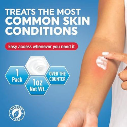 MED Pride Hydrocortison-Creme 1%, 28 g – Maximale Stärke gegen Juckreiz & Entzündungen bei Ekzemen, Dermatitis, Hautausschlägen, Giftefeu, Rötungen & leichten Hautreizungen