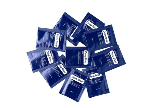 doTERRA Deep Blue Rub Proben, 0,07 Fl Oz (10er-Pack) – Beruhigende Kräutermischung