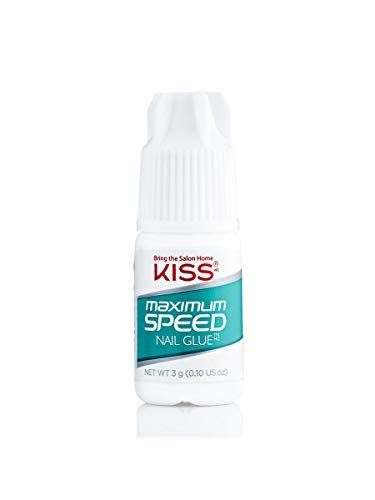 Kiss Maximum Speed Nail Glue (2er-Pack) – Schnelltrocknender Nagelkleber für professionelle Ergebnisse