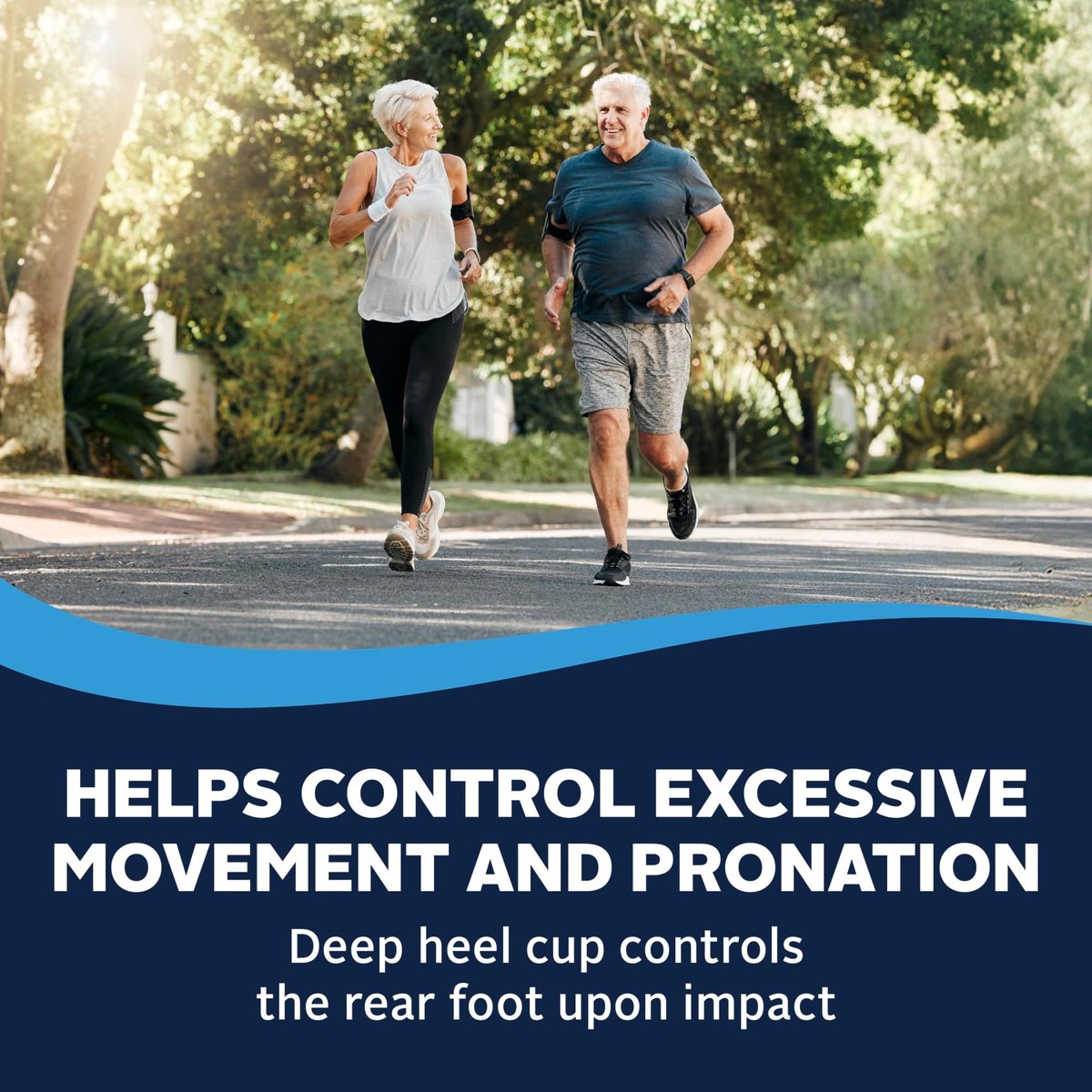 Airplus Plantarfaszie Orthotic 3/4 Länge Einlegesohle (FSA&HSA berechtigt) - Schaumstoffschale & Gel-Ferse - Tiefe Fersenkappe, Vollfuß-Gewölbeunterstützung - Weiche Polsterung & Stabilität - Passt in die meisten Schuhe & Stiefel - Unisex