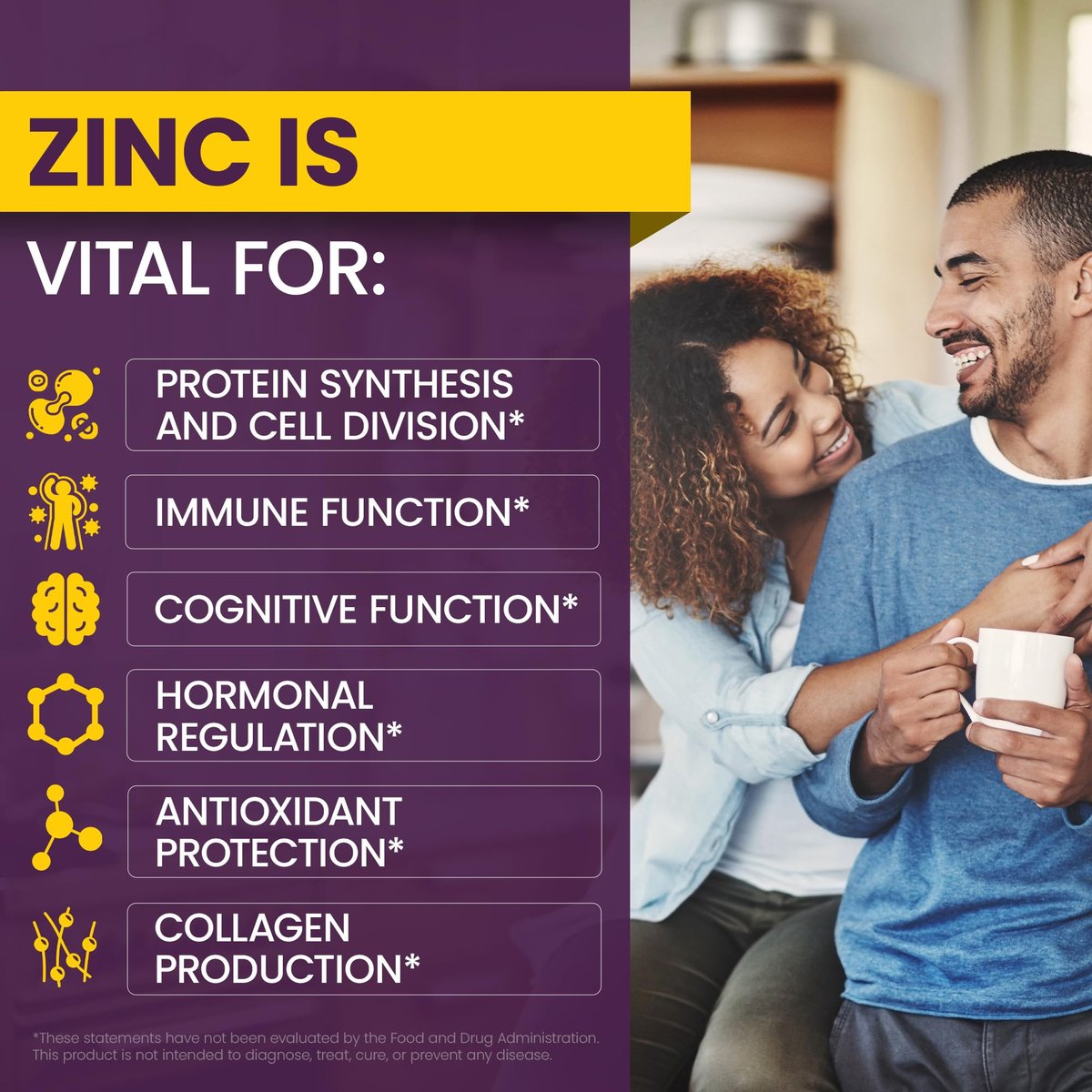 WellnessOne Ionische Flüssig-Zinktropfen zur Immununterstützung – Hoch absorbierbares Zinkpräparat für Kinder & Erwachsene – USA-getestet, vegan, nicht-GVO, glutenfrei, 1,67 fl oz