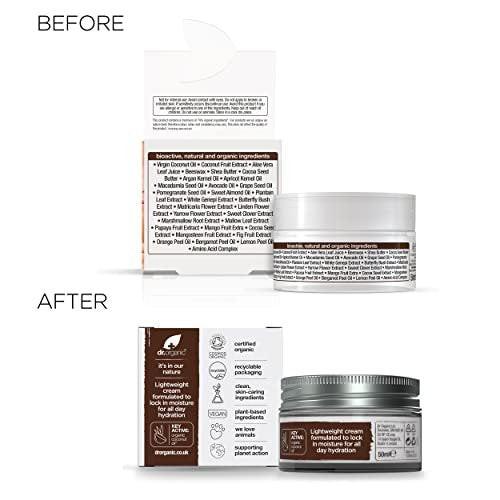 Dr. Organic Bio Kokosöl Tagescreme, 1,7 Fl Oz
